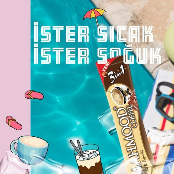 Mahmood Coffee 3'ü 1 Arada Sütlü Köpüklü 48'li Hazır Kahve - 2