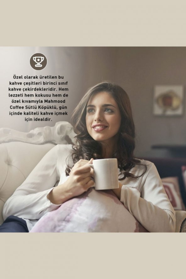 Mahmood Coffee 3'ü 1 Arada Sütlü Köpüklü 48'li Hazır Kahve - 6