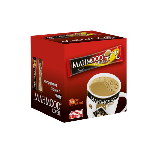 Mahmood Coffee 3'ü 1 Arada 48'li Hazır Kahve - 6