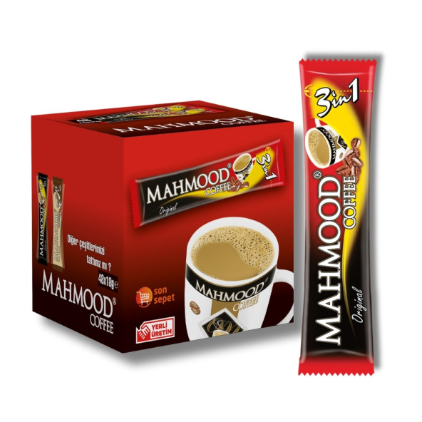 Mahmood Coffee 3'ü 1 Arada 48'li Hazır Kahve