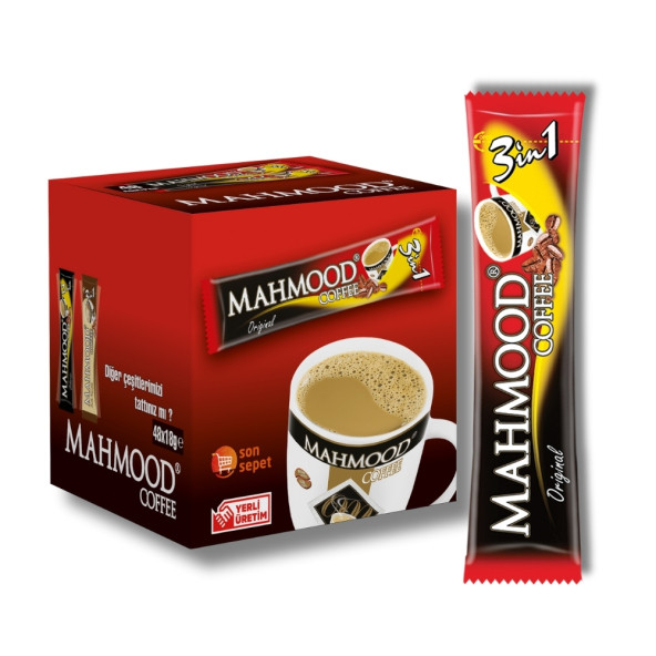 Mahmood Coffee 3ü1 Arada Ve 3ü1 Arada Sütlü Köpüklü Ve 2si1 Arada 3'lü Set  48 Adet - 5