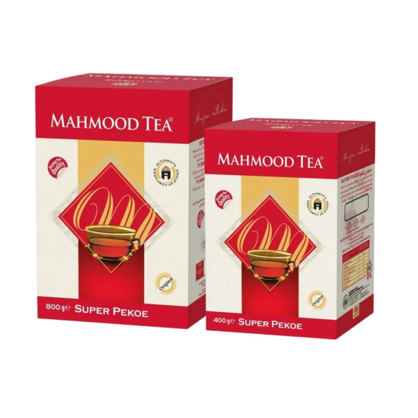 Mahmood Tea Super Pekoe Ithal Seylan Sri Lanka Ceylon Dökme Çayı  800 gr ve 400 gr