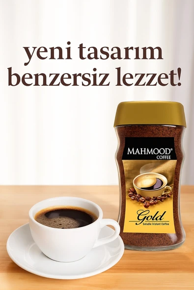 Mahmood Coffee Gold Granül  Kahve Cam Kavanoz 100 G - 5