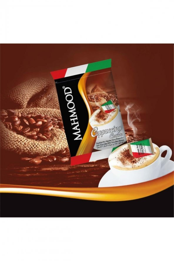 Mahmood Cappuccino Çikolata Parçacıklı 25gr X 20 Adet - 5