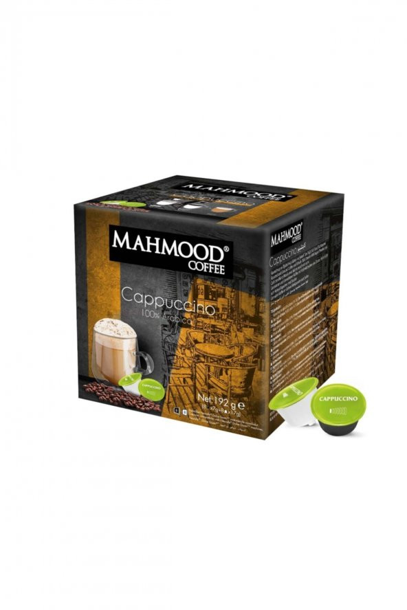 Mahmood Dolce Gusto Cappuccino Kapsül Kahve 16 Adet X 24 gr