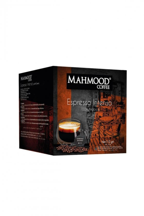 Mahmood Coffee Dolce Gusto Espresso Kapsül Kahve 16 Adet X 7 gr