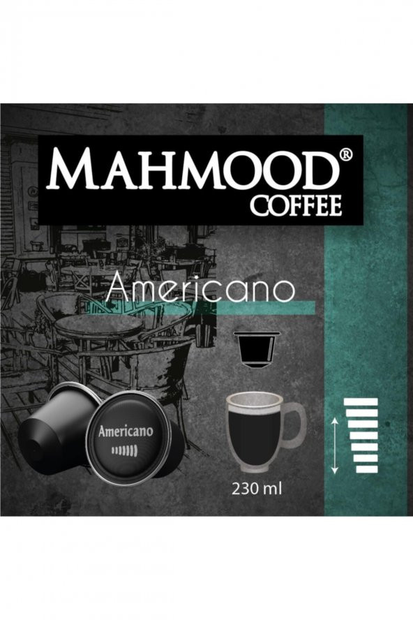 Mahmood Coffee Dolce Gusto Americano Kapsül Kahve 16 Adet X 7 Gr - 5