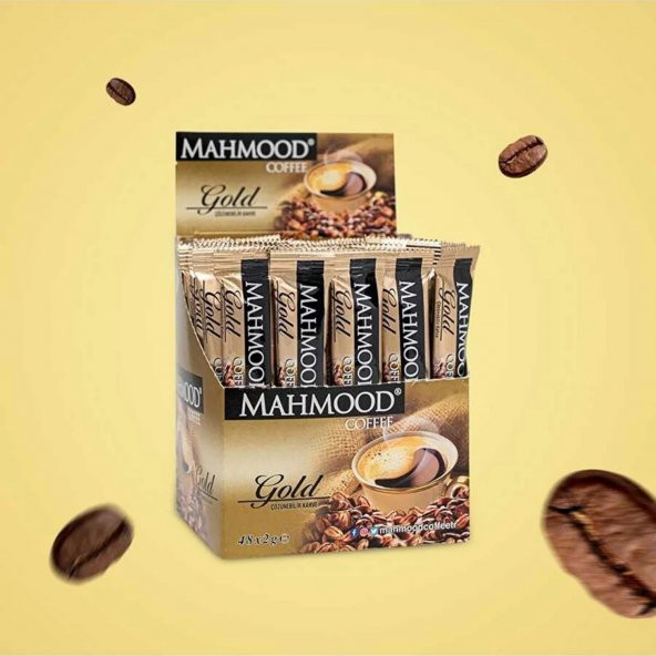 Mahmood Coffee Gold Granül Kahve 2 gr x 48 adet ve Mahmood Coffee Stick Kahve Kreması 5 gr x 48 adet - 3