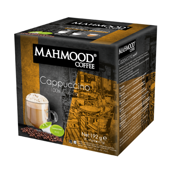 Mahmood Coffee Dolce Gusto Cappuccino Kapsül Kahve 24 Gr x 16 Adet ve Hediye Fincan - 2