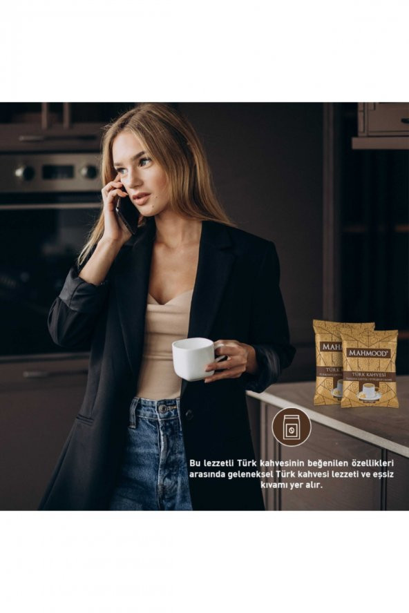 Mahmood Coffee Orta Kavrulmuş Türk Kahvesi 100 gr - 2
