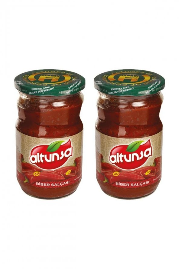 Altunsa Biber Salçası Acı 650 G X 2 Adet