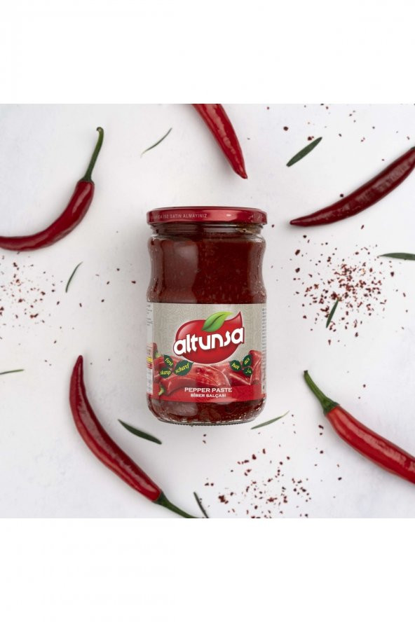 Altunsa Biber Salçası Acı 650 G X 2 Adet - 3