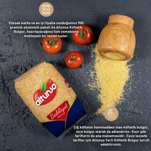 Altunsa Köftelik Bulgur Yerli 900 G - 2