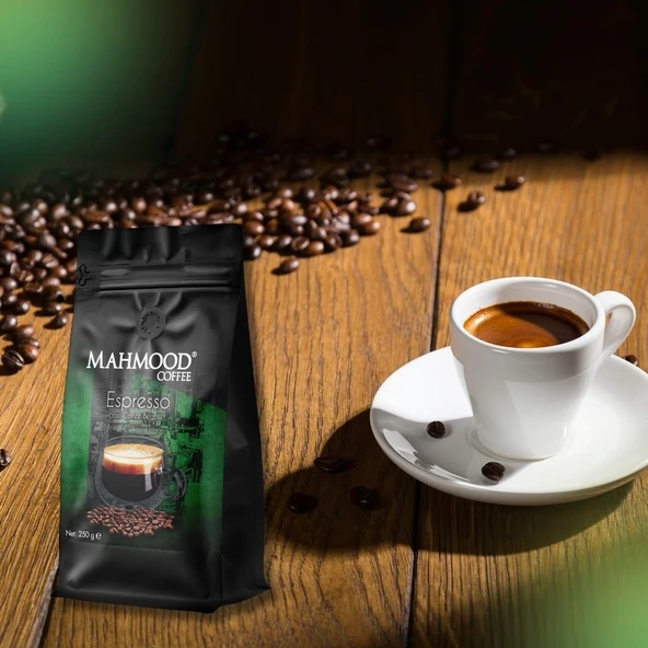Mahmood Coffee Kavrulmuş Espresso Kahve Çekirdekleri 250 gr - 3