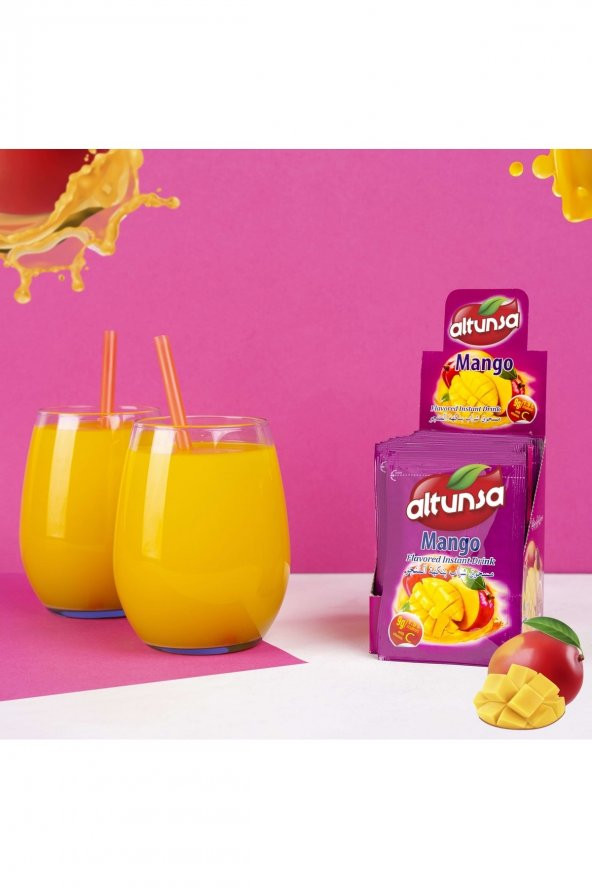 Altunsa Mango Aromalı Soğuk Toz Içecek 9 Gr X 24 Adet