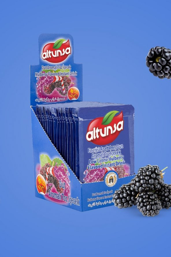 Altunsa Dut Aromalı Soğuk Toz Içecek 9 gr X 24 Adet