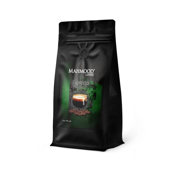 Mahmood Coffee Kavrulmuş Espresso Kahve Çekirdekleri 500 Gr