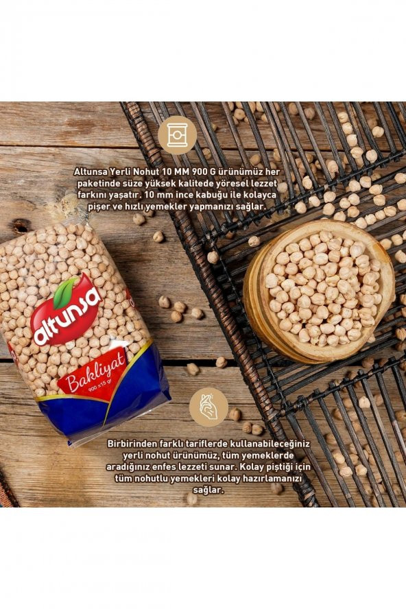 Altunsa Yerli Nohut 900 G - 3