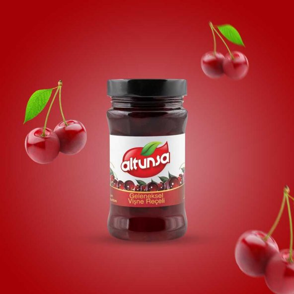 Altunsa Vişne Reçeli 380 Gr - 2