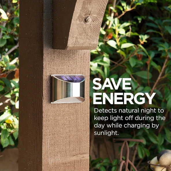 Home Zone Security Dış Mekan İçin Güneş Enerjili Duvar Işıkları - 3