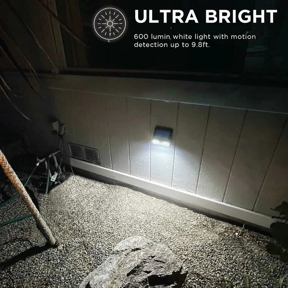 Home Zone Security Hareket Sensörü Dış Mekan Güneş Enerjili Işığı - 4