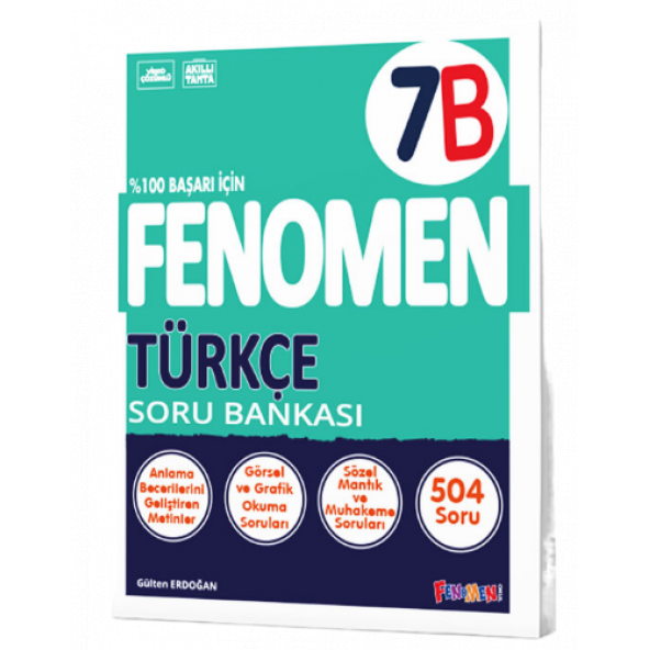 FENOMEN 7. SINIF TÜRKÇE B SORU BANKASI ürün görseli