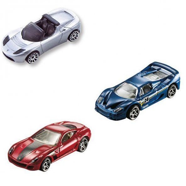 Hot Wheels® 3Lü Araba Seti - K5904