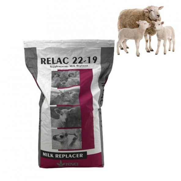 Relac 22-19 İthal Hayvansal İçerikli Kuzu-Oğlak Mama-25 Kg