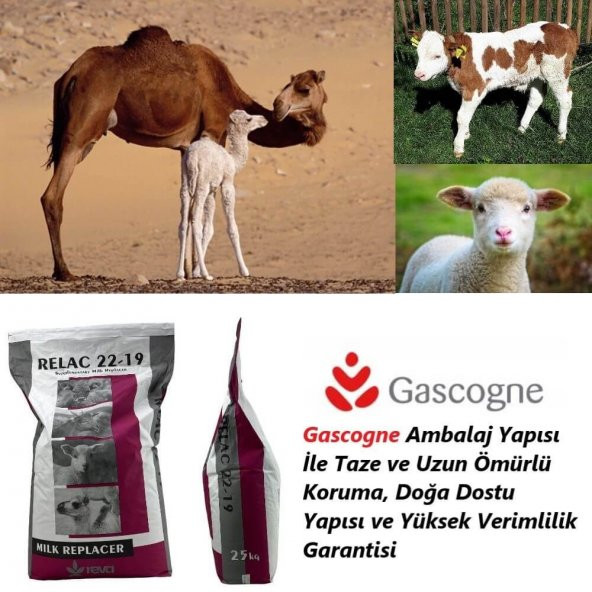 Relac 22-19 İthal Hayvansal İçerikli Kuzu-Oğlak Mama-25 Kg - 4