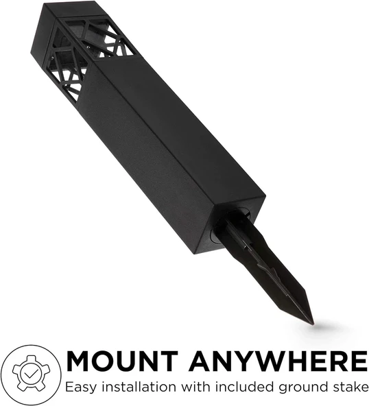 Home Zone Security Güneş Enerjili Açık Yol LED Işıkları - 8 Adet - 3