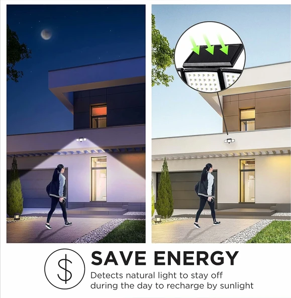 Home Zone Security Dış Mekan Hareket Sensörlü 120 Derece Geniş Açılı - 3