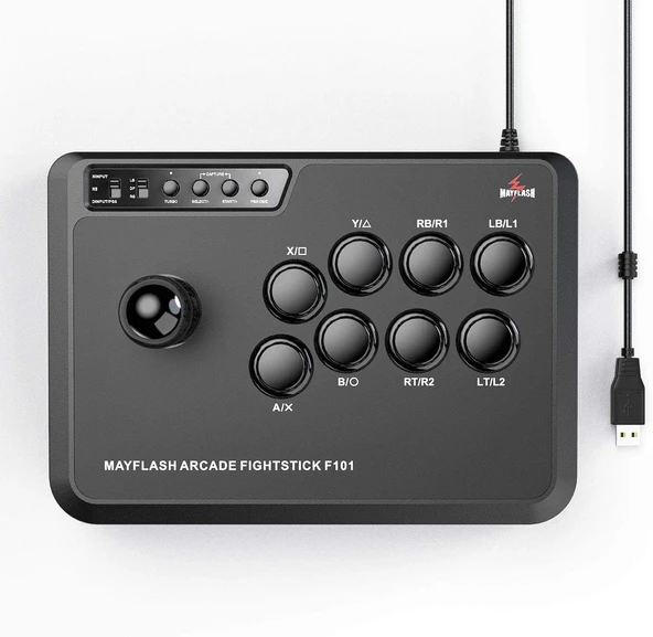 Mayflash Arcade Stick F101 Nintendo Switch/PC/PS3/Android - 2