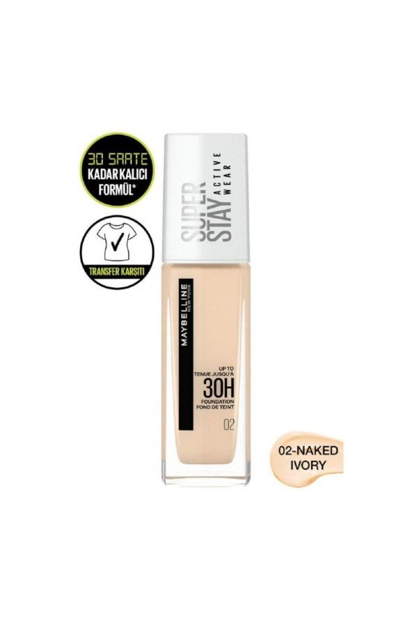 MAYBELLINE FONDÖTEN  SUPER STAY 24H-02
