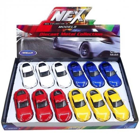 Welly 1:32 Toyota Supra Çek Bırak -Araba -  43786