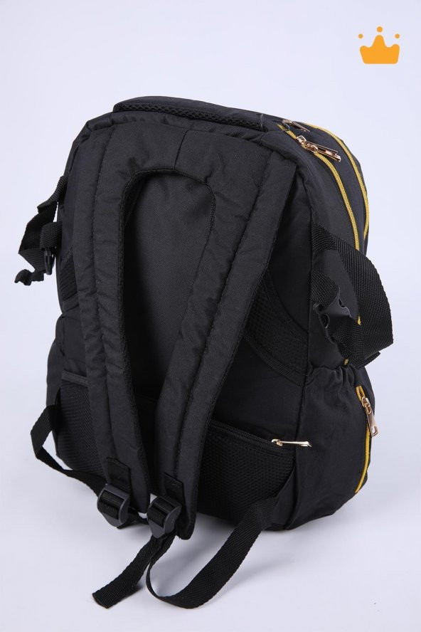 Babyhola Çok Amaçlı Anne Bebek Bakım Seyahat Sırt Çantası Çocuk Okul Çantası Su Geçirmez Termal Gözlü 0945 - 7