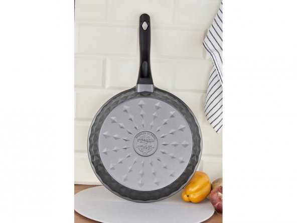 Taç Bella Döküm Tava 26 Cm Gri - 6
