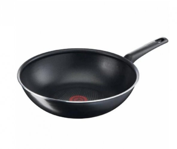 Tefal Titanyum 1X Easy Cook&Clean Wok Difüzyon Tabanlı Tava - 28 CM