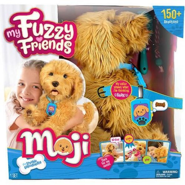 My Fuzzy Friends Sevimli Labrador Moji(Türkçe)18207 Lisanslı Ürün - Resim 2