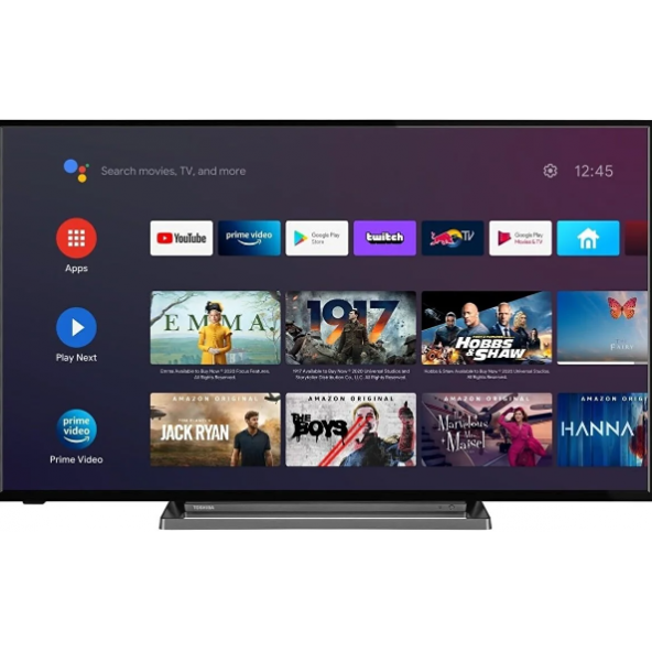 Toshiba 65UA3D63DT 65" 165 Ekran Uydu Alıcılı 4K Ultra HD Android Smart LED TV