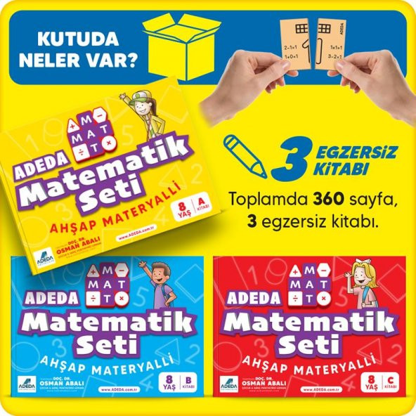 Adeda Mat Mat Matematik Seti 8 Yaş - 4