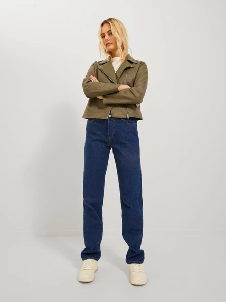 JJXX Bayan Motorcu Deri Ceket 12206262 - 3