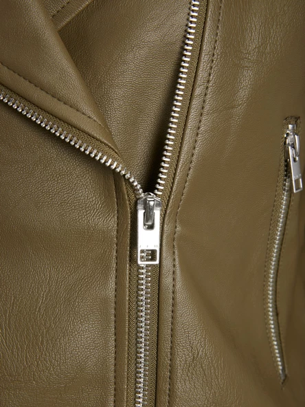 JJXX Bayan Motorcu Deri Ceket 12206262 - 4