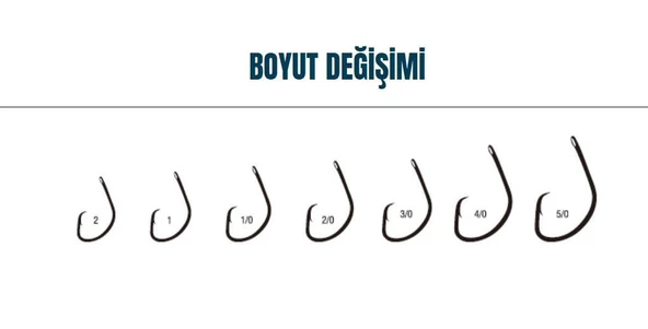 Fudo 5301 LCMT-BN Light Circle Mutsu Olta İğnesi - 3
