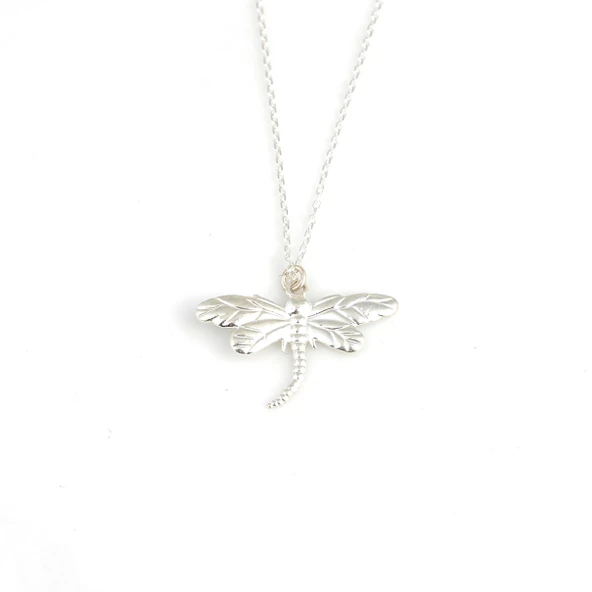 925 Ayar Gümüş Yusufçuk Model Kolye ürün görseli