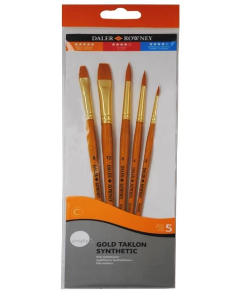 Daler Rowney Fırça Seti 5li 216920502