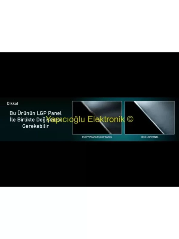 ARÇELİK  LGP, REFLEKTÖR, MİKA, DIFFUSER, YANSITICI, GRUNDIG 55 VLX 8650 BP - Resim 2