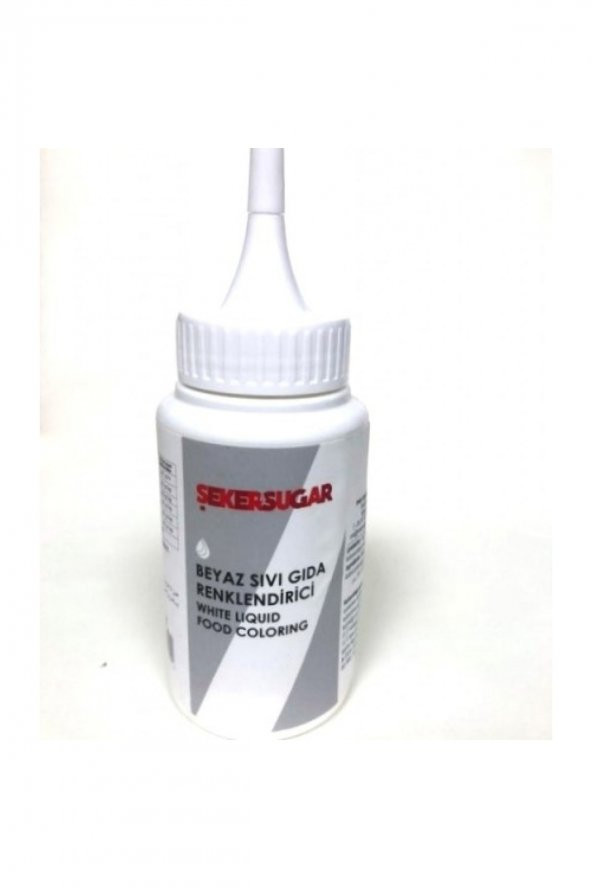 Beyaz Sıvı Gıda Boyası 150 ml
