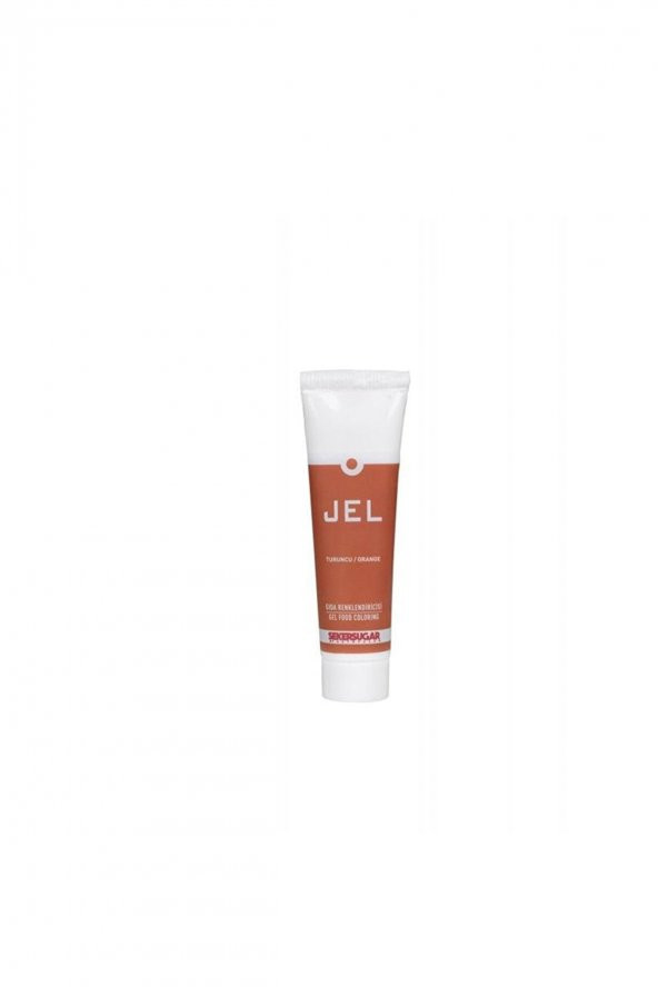 Yenilebilir Jel Gıda Boyası 100 ml Turuncu