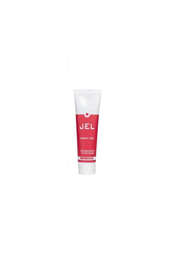 Yenilebilir Jel Gıda Boyası 100 Ml Kırmızı