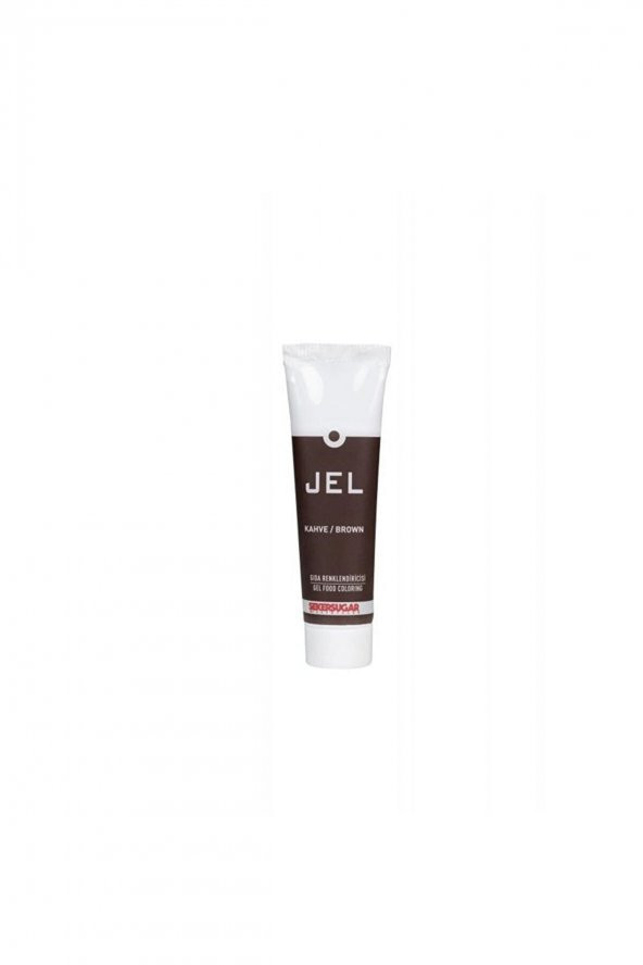 Yenilebilir Jel Gıda Boyası 100 Ml Kahve